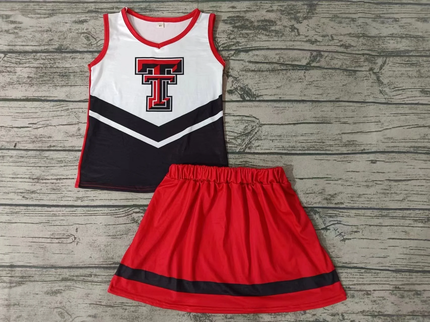 Deadline July 31th close custom no moq eta 6-7weeks Team red and black short-sleeved shorts set