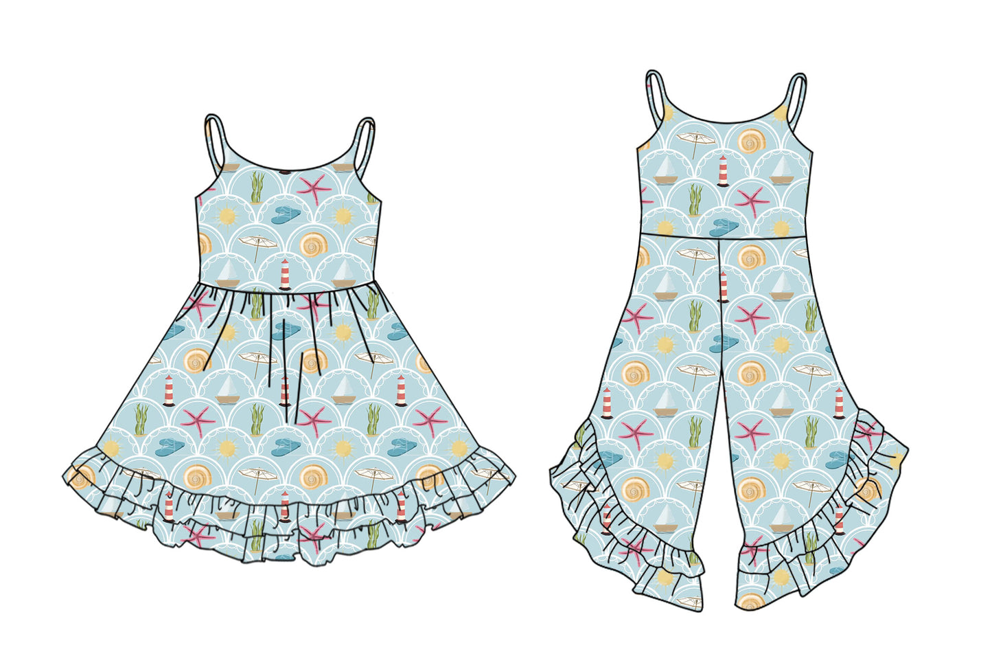 25.11.11 custom each style moq 5 eta 6-8week Sibling Sisters baby girl short sleeve dress and jumpsuit match family design