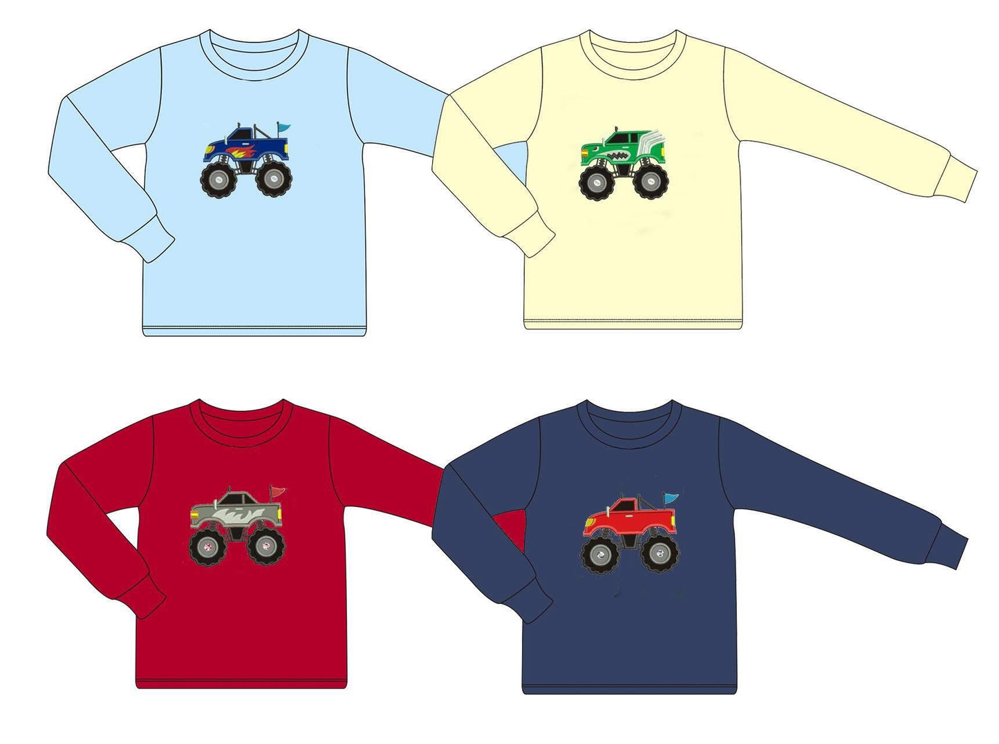 Custom moq 5 each style eta 6-7weeks baby boy clothes long sleeve top 4-25.8.15