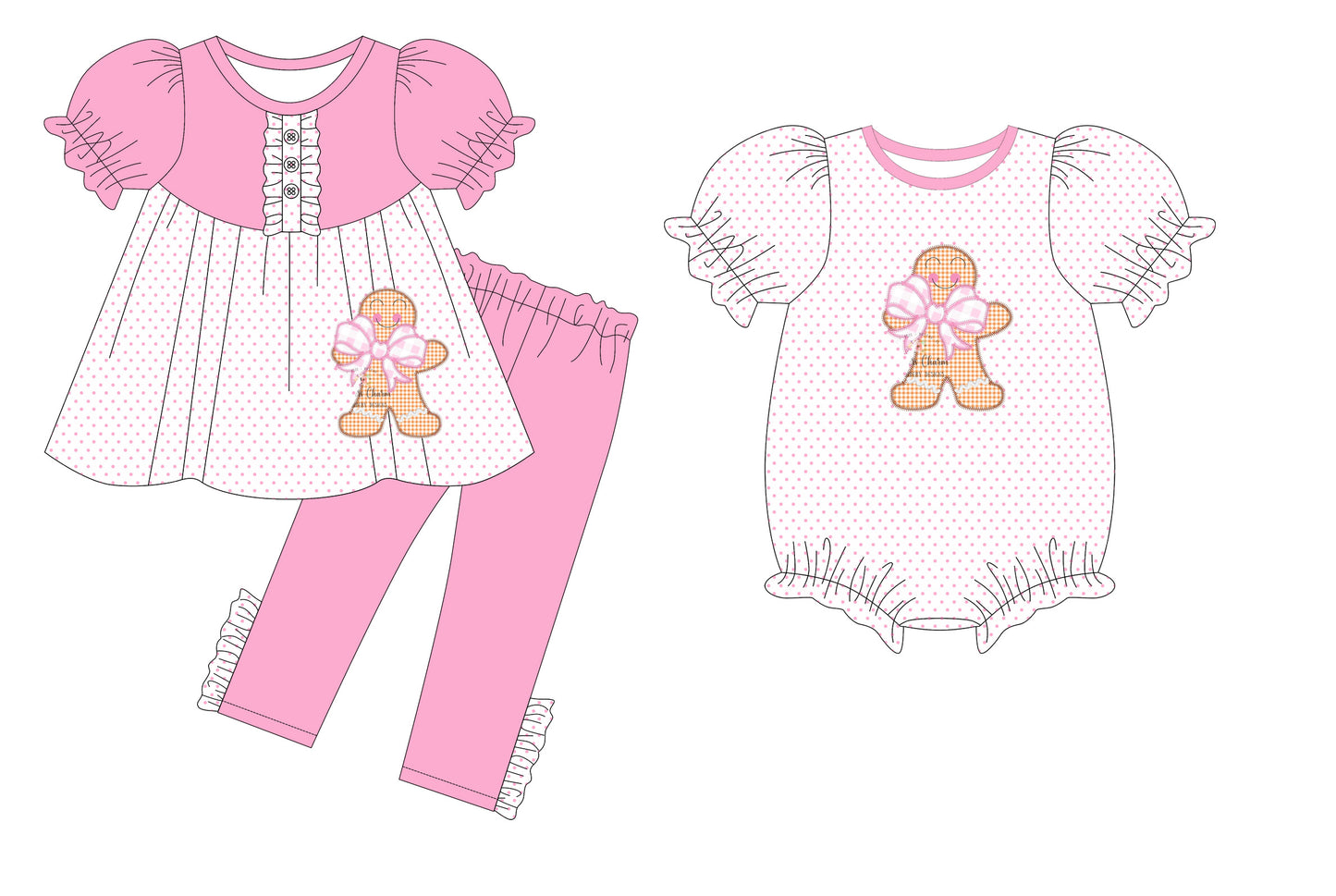 25.5.20 custom each style moq 5eta 4-6week Sibling Sister Christmas baby girl short sleeve pants sets and rompers match family design