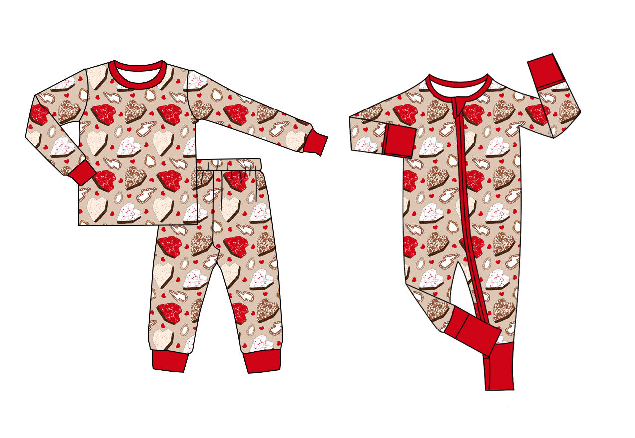 25.11.20 custom each style moq 5 eta 6-8week Sibling Sisters love baby girl clothes long sleeve pants sets and romper match family design