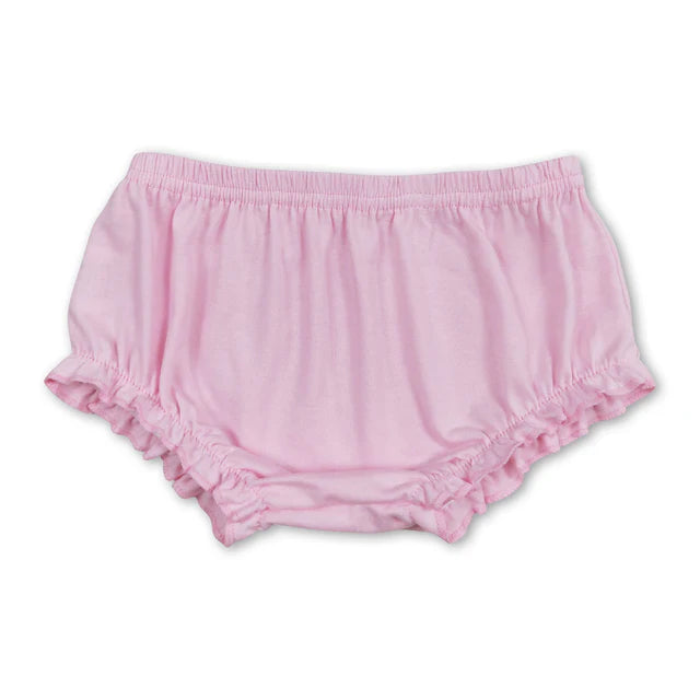 RTS NO MOQ Sibling Baby Girls Elastic Bummies Bottoms