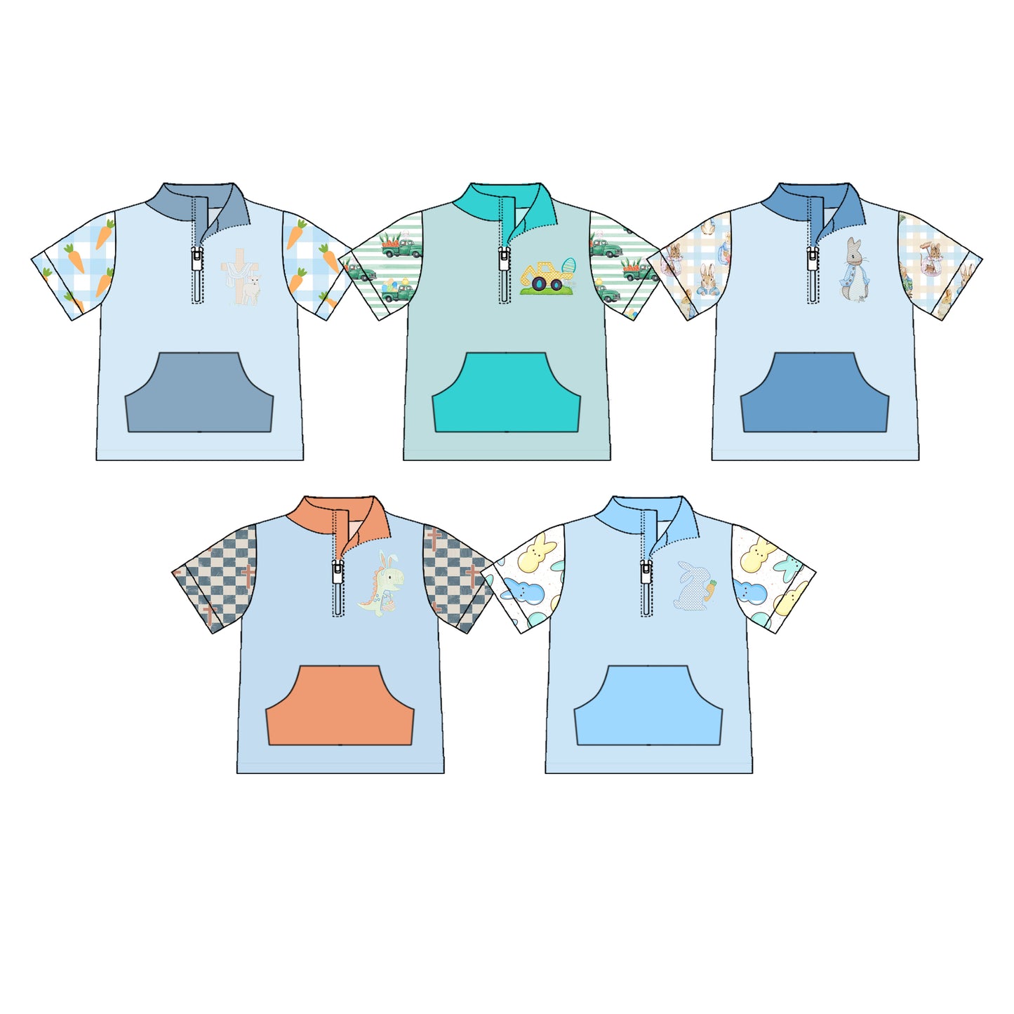 25.11.7 custom each style moq 5 eta 6-8week Sibling Sisters baby boys short sleeve top 5 match family design