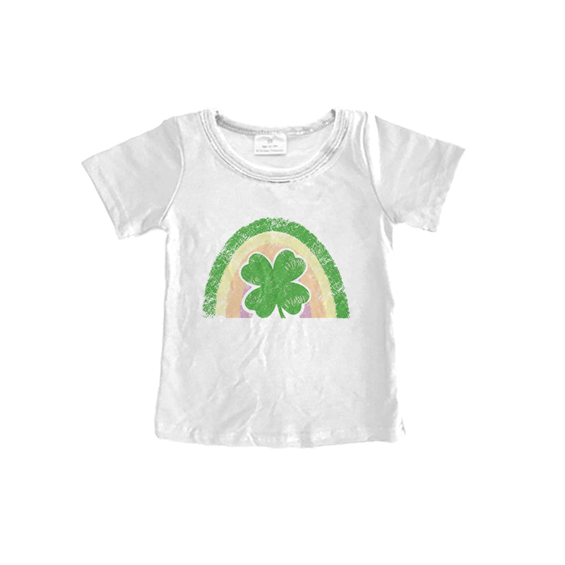 10.11 custom each style moq 5 eta 4-6week baby girls clothes short sleeve top