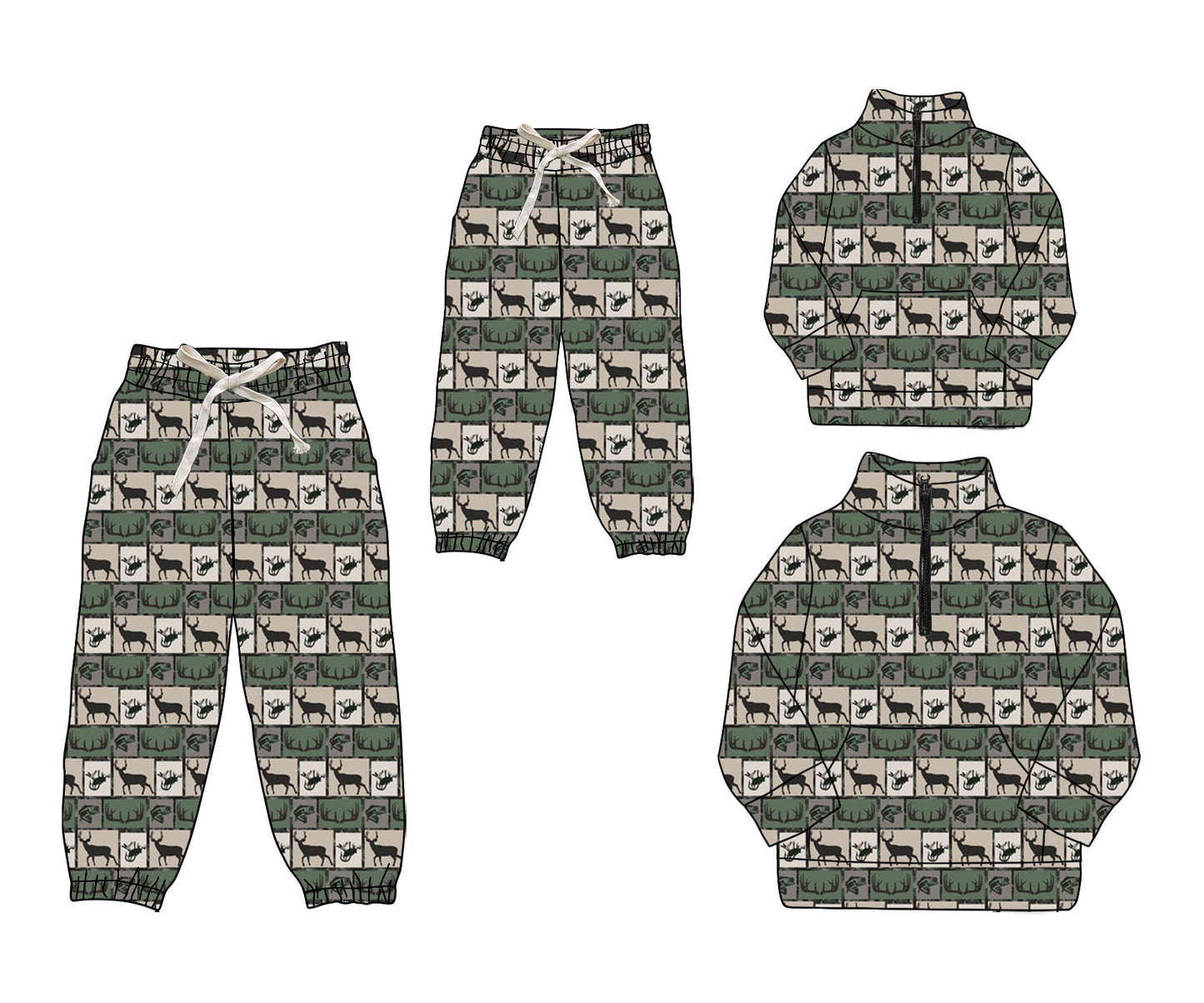 25.9.5 custom each style moq 5eta 4-6week Sibling Sister baby long sleeve top and pant and adult top and adult pant match design