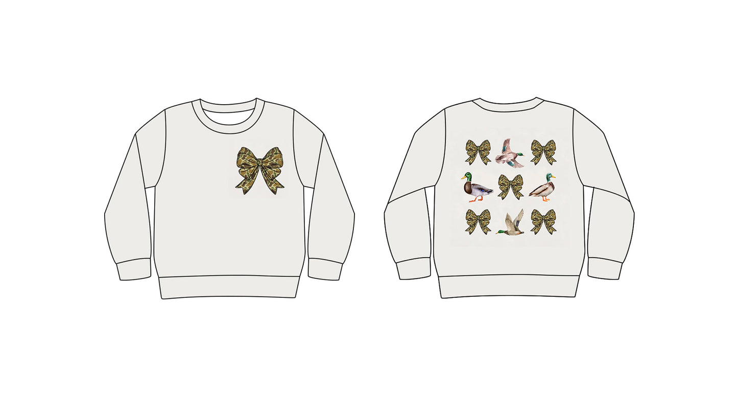 8.27 custom each style moq 5 eta 4-6week baby boy clothes bow ducks long sleeve top