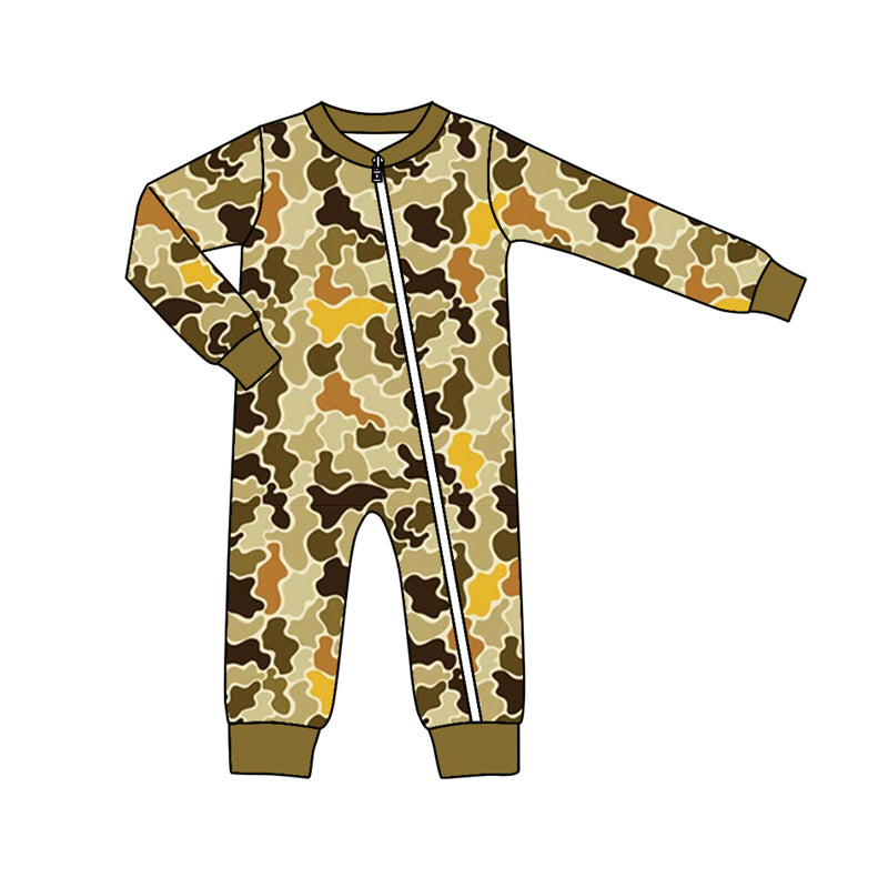 7.9 custom each style moq 5eta 4-6week Sibling Sister camouflage green baby boys sets and rompers match family design