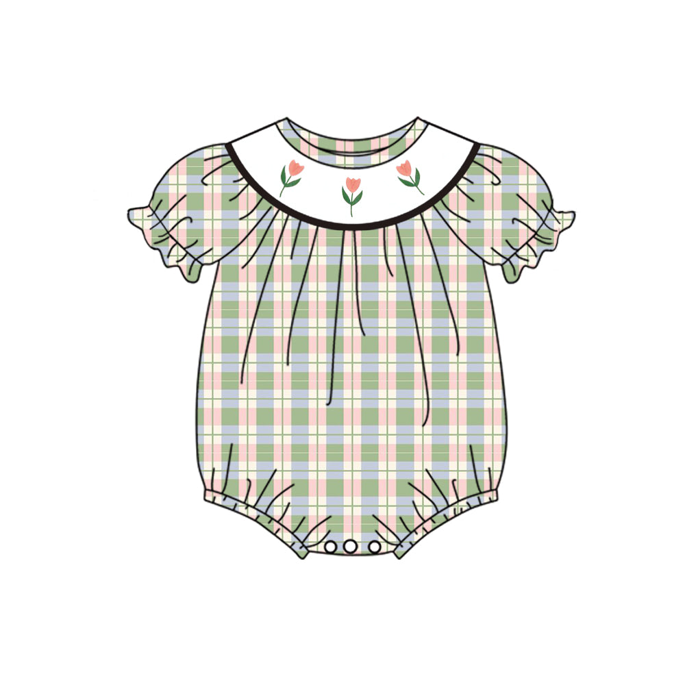 10.12 custom each style moq 5eta 4-6week baby girl clothes floral short sleeve rompers