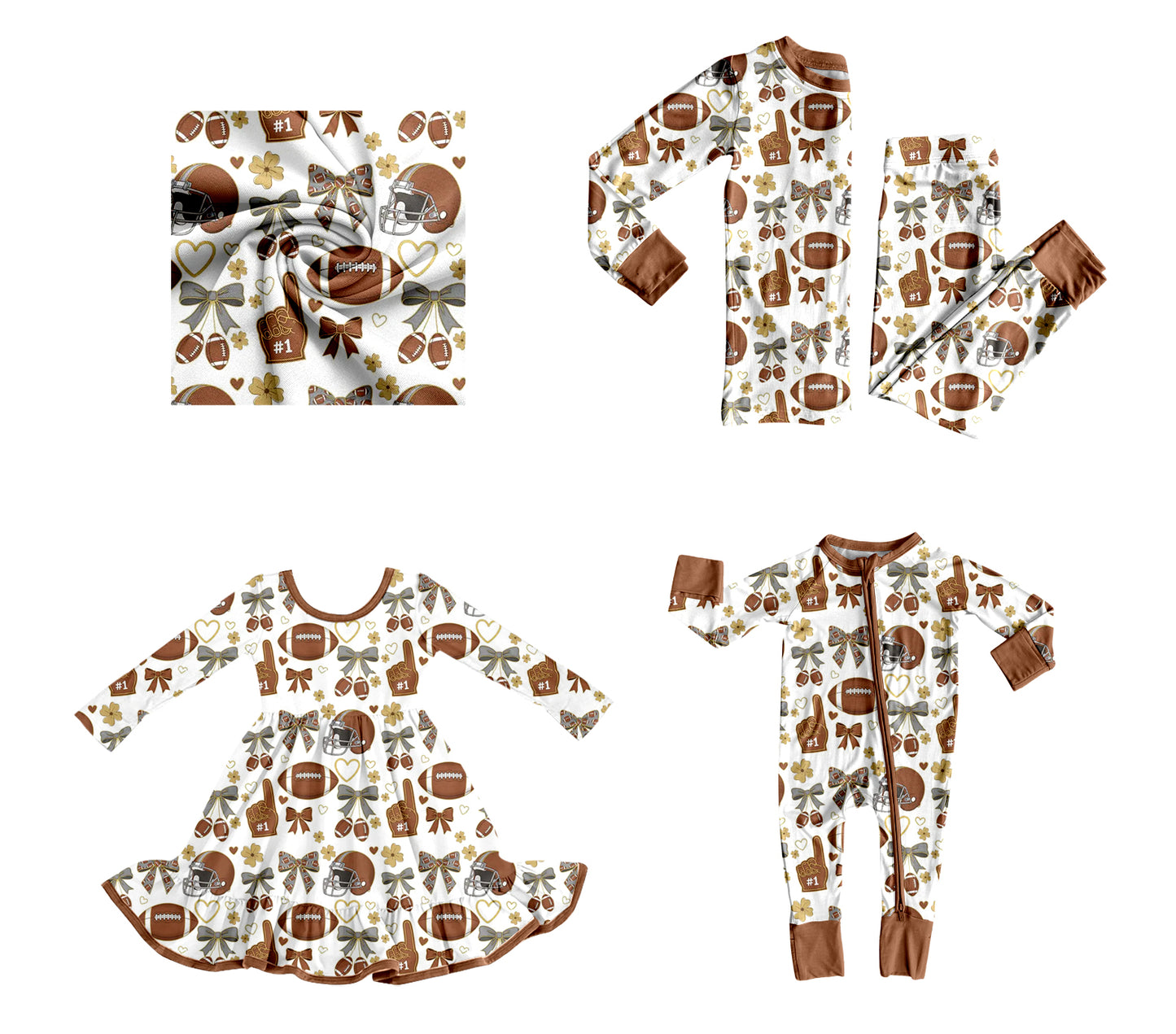 25.9.10 custom each style moq 5eta 4-6week Sibling Sisters rugby bow baby girl long sleeve pants sets and dress and rompers match family design