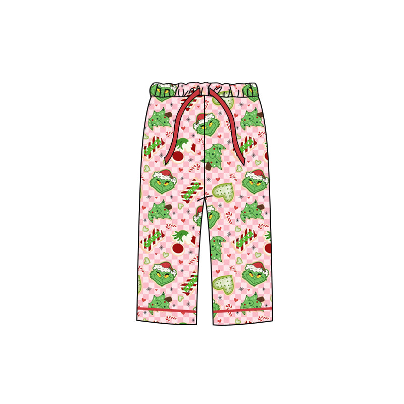 5.23 custom each style moq 5eta 4-5week Sibling Sister Christmas trees girls outfits and baby romper and aldult shorts match family design