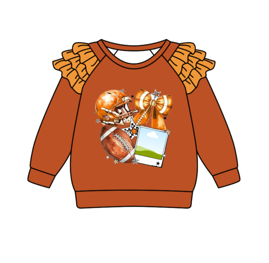 Custom moq 8 mix size milk silk summer team baby girls clothes long sleeve top-25.9.24