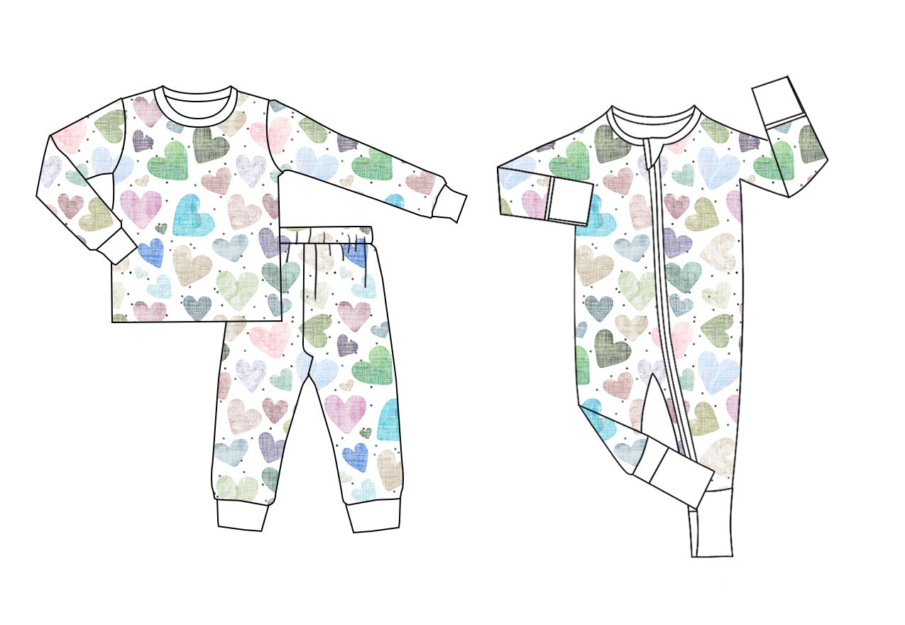 25.11.3 custom each style moq 5 eta 6-8week Sibling Sisters love baby girl clothes long sleeve pants sets and romper match family design
