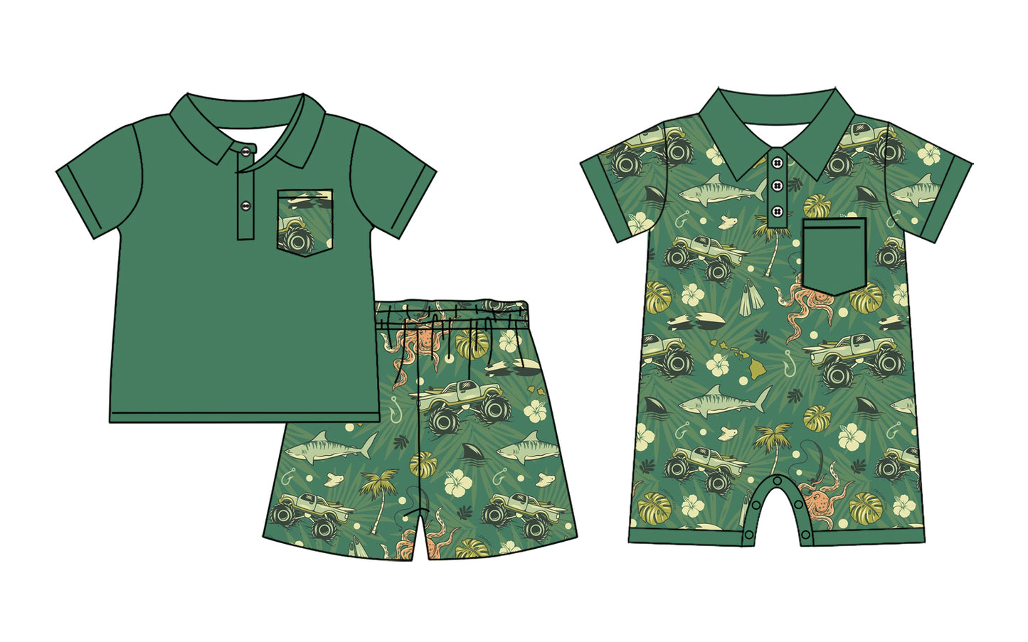 2.21 custom each style moq 5eta 4-6week Sibling Sister baby girls short sleeve shorts sets and romper match design