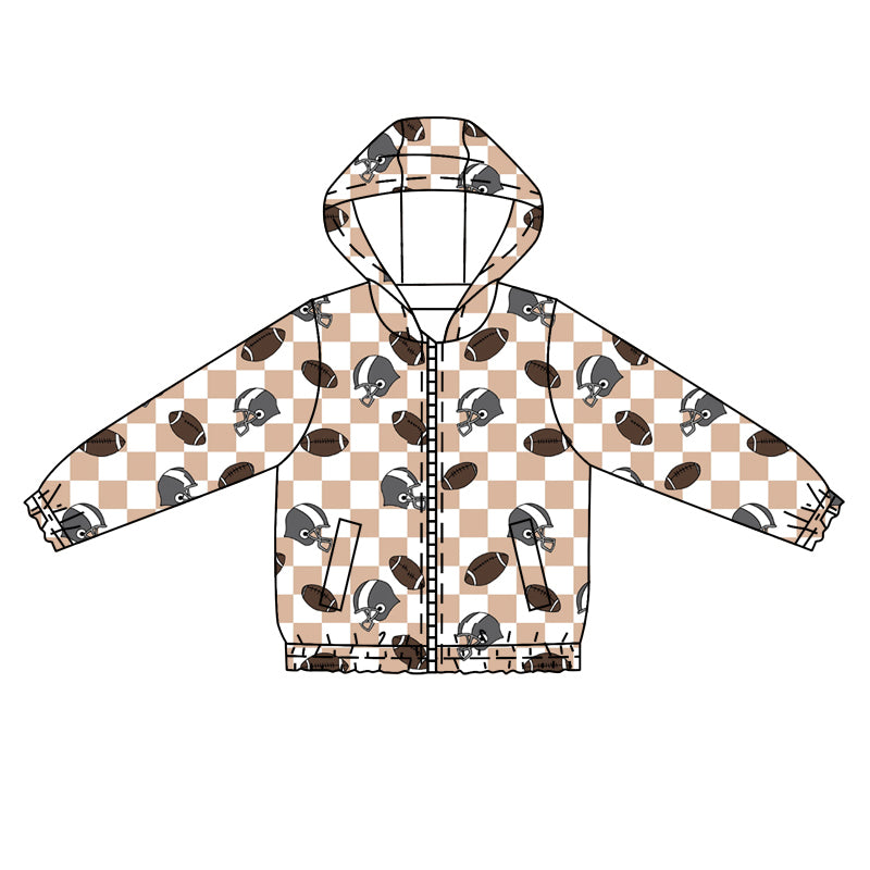 9.14 custom each style moq 5 eta 4-6week baby boys clothes rugby hooded long sleeve top