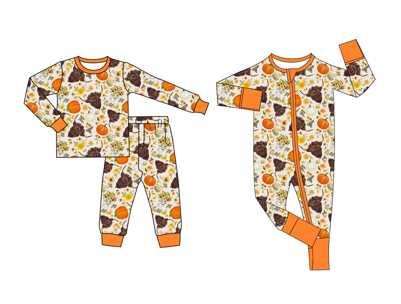 25.5.7 custom each style moq 5eta 4-6week Sibling Sisters alpine pumpkin baby boy long sleeve pants sets and rompers match family design