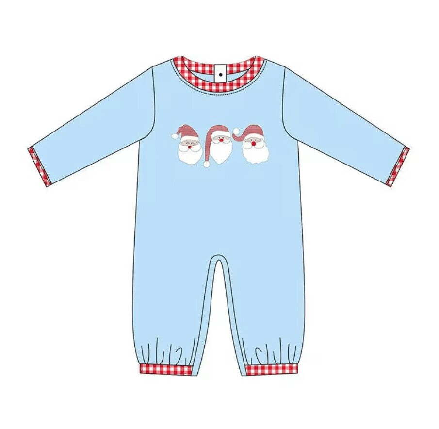 Christmas custom Santa Claus custom matching boys and girls clothes custom Christmas custom Christmas tree Christmas July custom moq 5 eta 5-6weeks