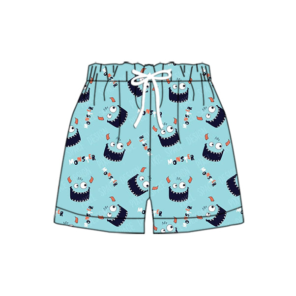 3.28 custom each style moq 5eta 4-6week Sibling Sister baby boy clothes summer swim trunks 1 and swim trunks 5 match family design