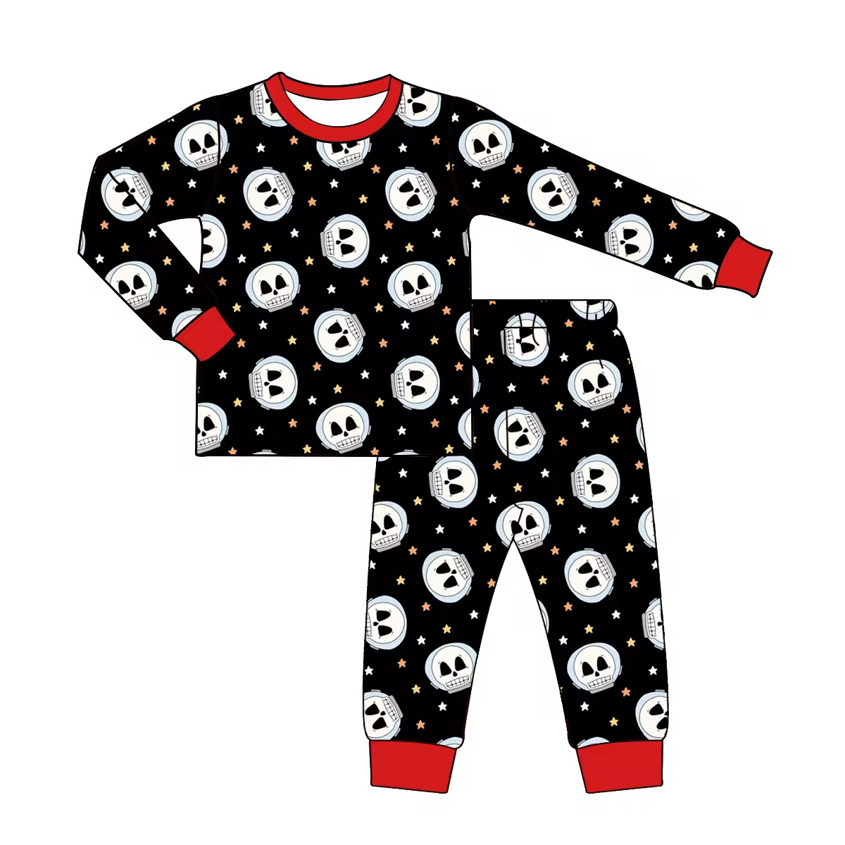 Custom moq 3 each mix size eta 6-8weeks Skull Star Black Mix Set