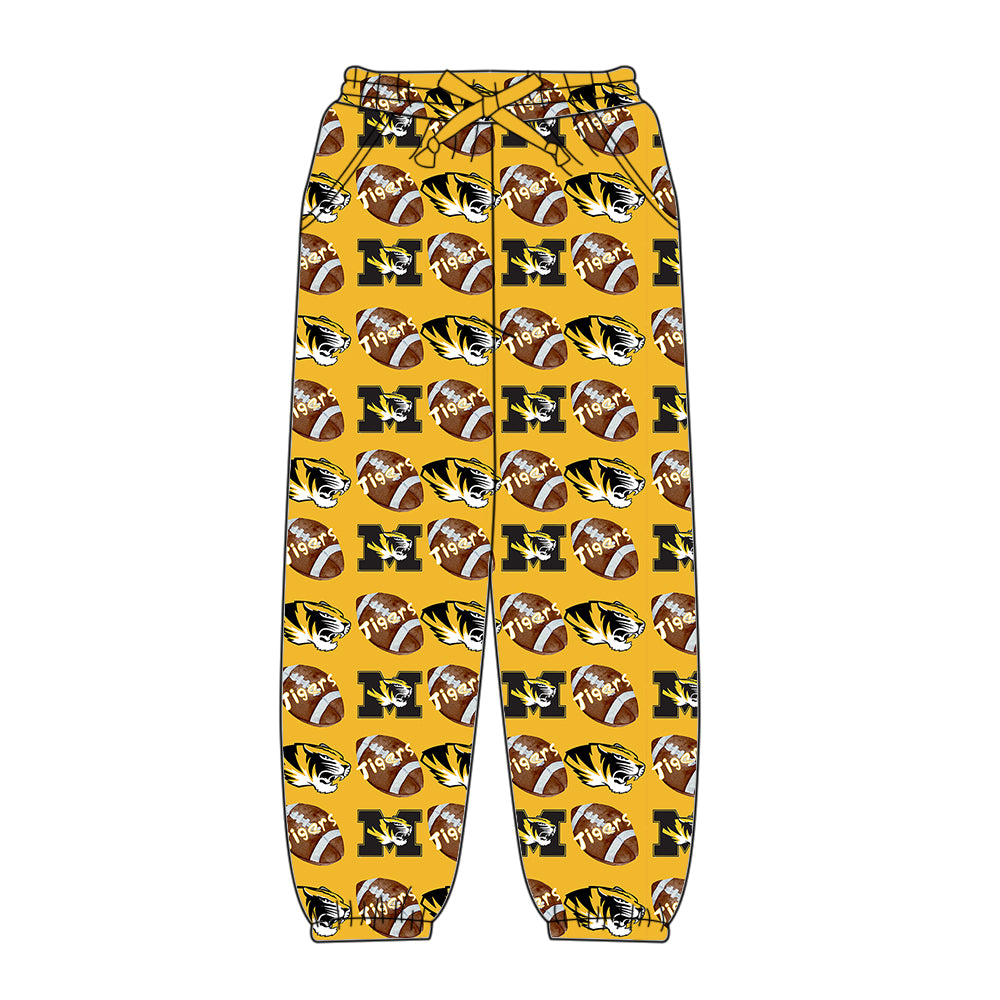 Custom moq 5 mix size milk silk summer teams baby girls clothes yellow hooded long sleeve pants sets and boy sets and dress and pant-25.8.21