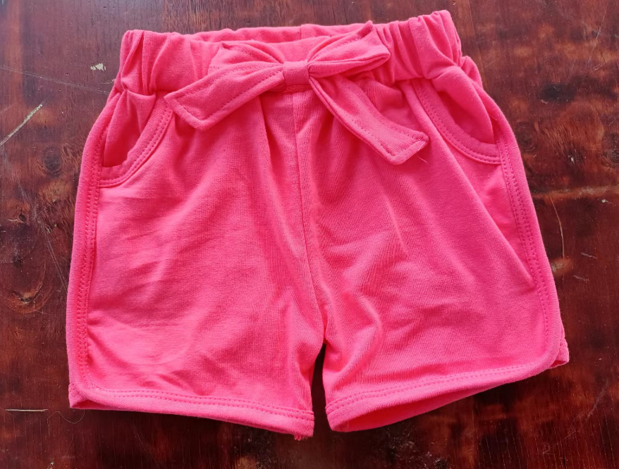 cotton pink color shorts summer shorts cotton pink