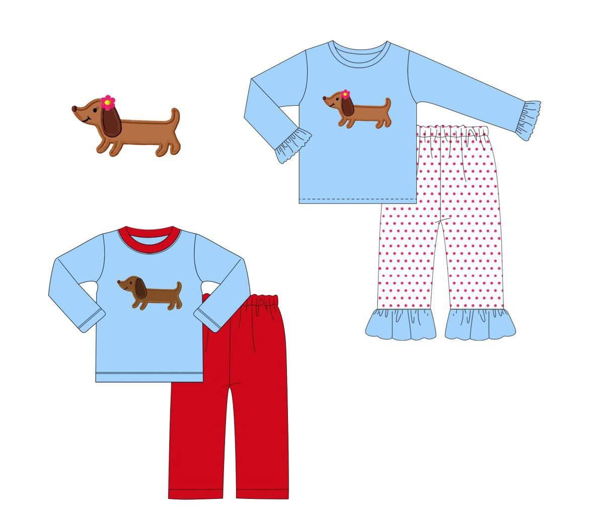 Custom moq 5 each style eta 6-7weeks baby girl clothes long sleeve pants sets 1 and sets 2-25.7.25