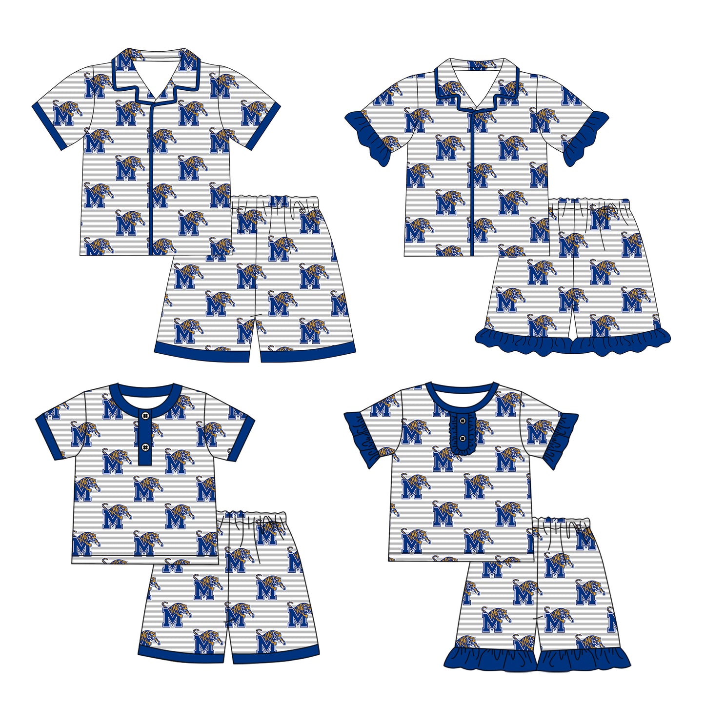 Custom moq 5 mix size milk silk team baby boy girl clothes short sleeve shorts sets 2 and adult sets 2