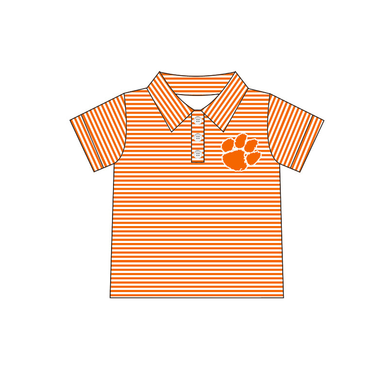 custom moq 3 eta 6-7weeks Boys' Tops Character Striped Tops
