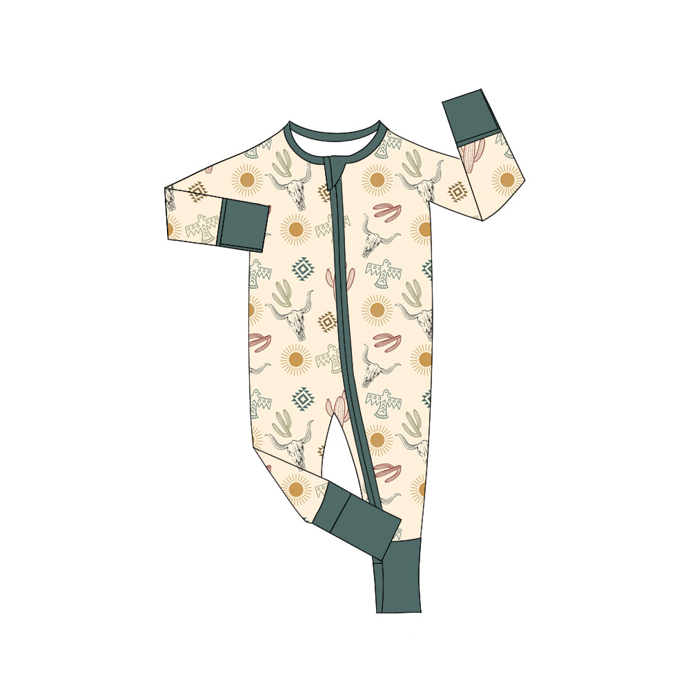5.29 custom each style moq 5eta 4-5week Sibling Sister catcua cow head boys outfits and romper match family design