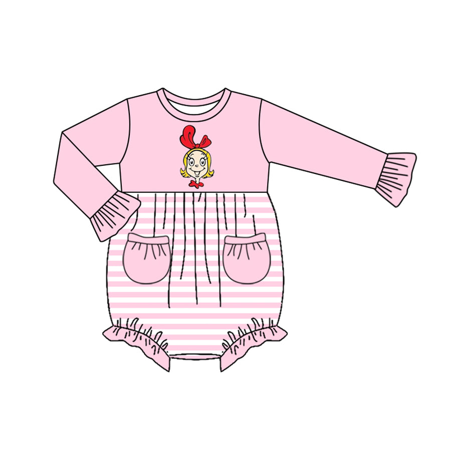 5.31 custom each style moq 5eta 4-6week Sibling Sister pink girls outfits and romper match family design
