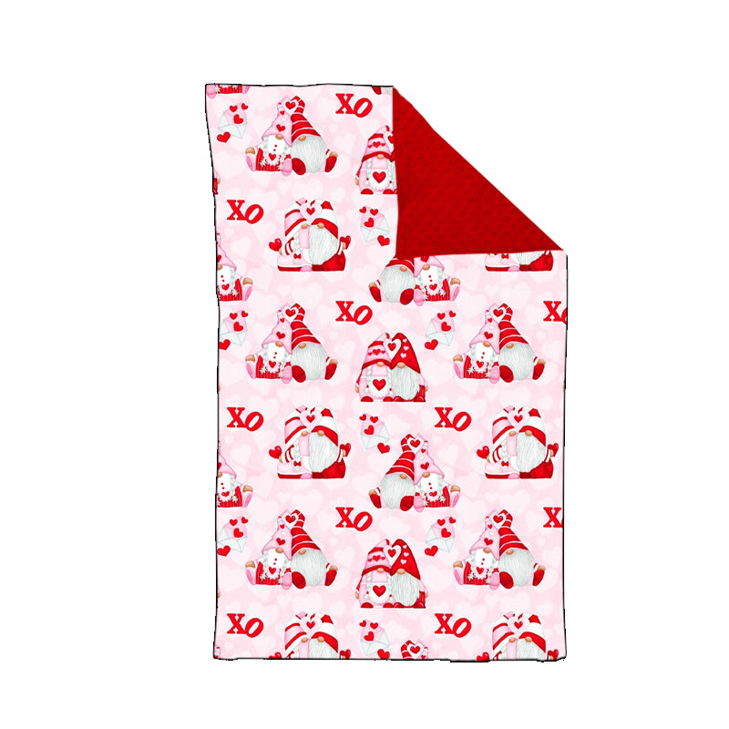 10.15 custom each style moq 5 eta 4-6week baby blanket kids xoxo pink blanket design