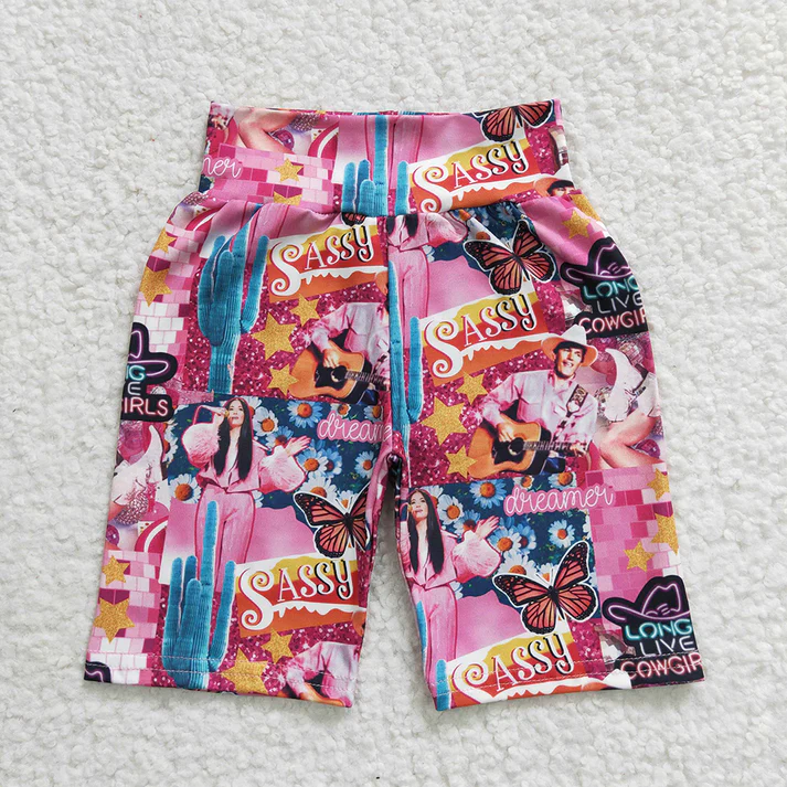RTS NO MOQ baby girl clothes summer shorts
