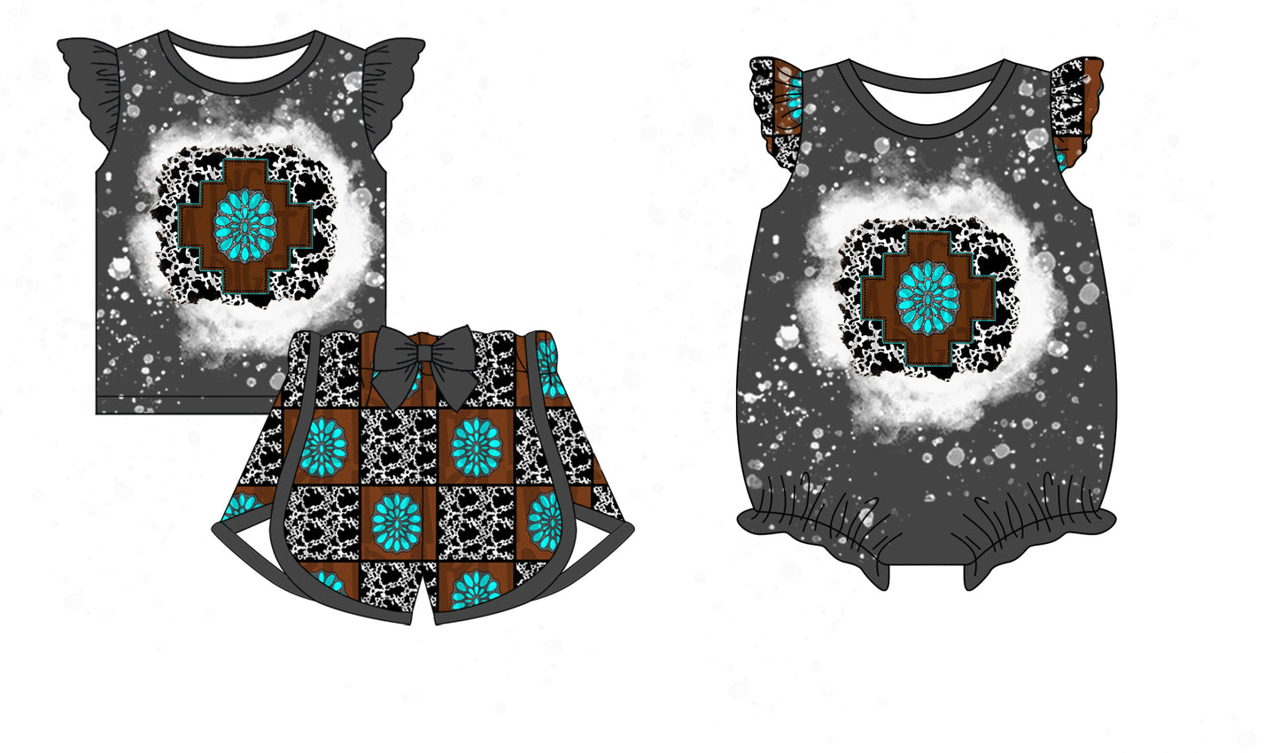 12.21 custom each style moq 5eta 4-6week Sibling Sister baby boy short sleeve shorts sets and rompers match design