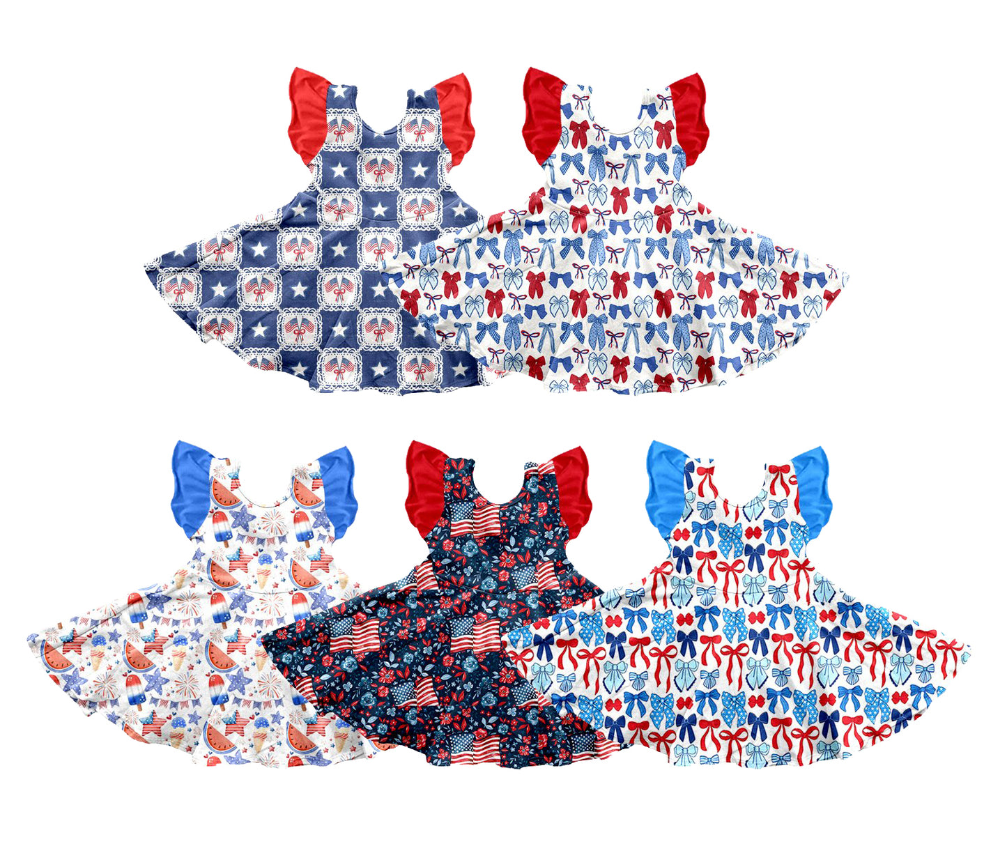 25.12.27 custom each style moq 5 eta 6-8week Sibling Sisters baby girl clothes sleeveless dresses 5 match family design