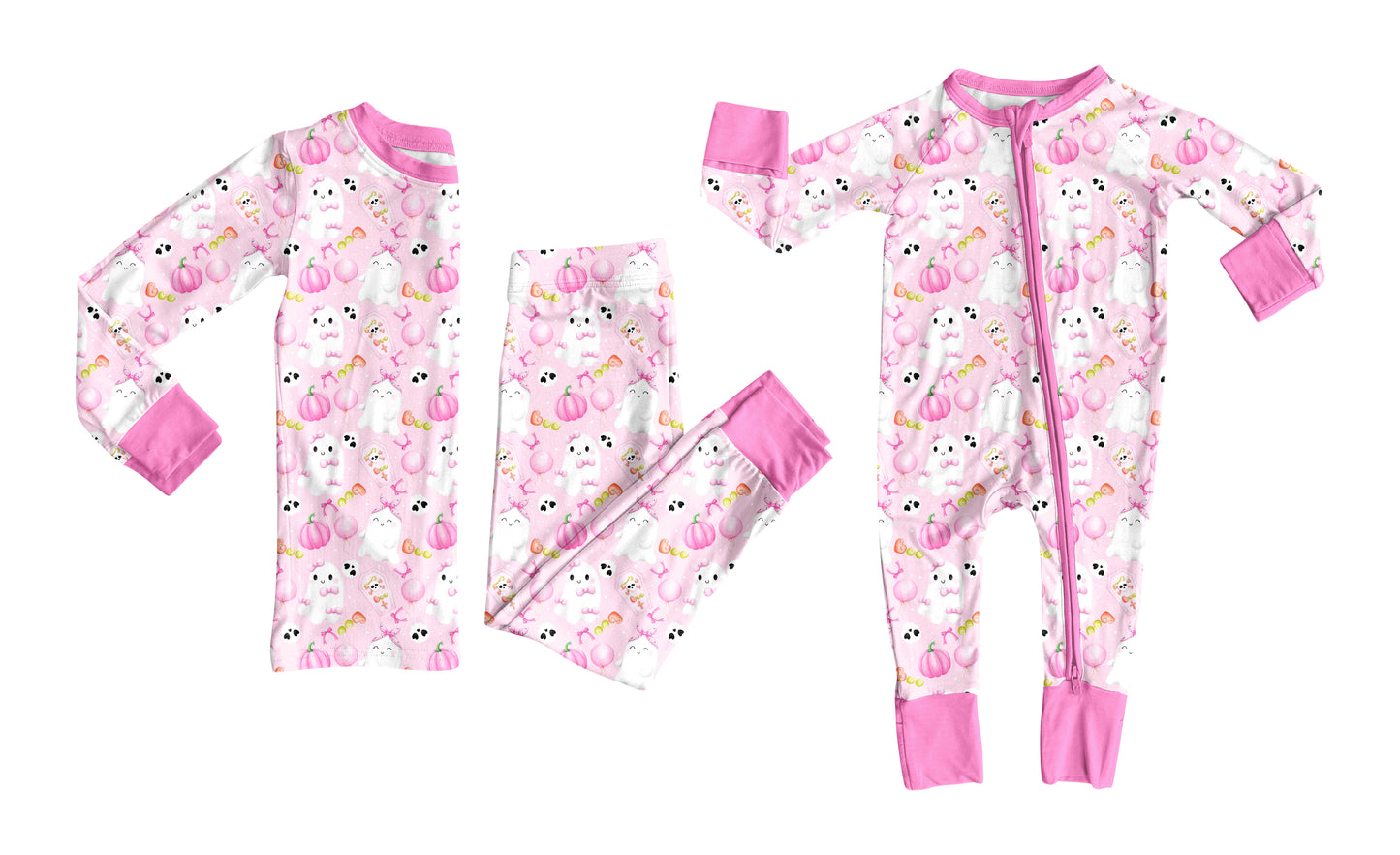 25.8.13 custom each style moq 5eta 4-6week Sibling Sister ghost pumpkin bow baby girl long sleeve pants sets and rompers match family design