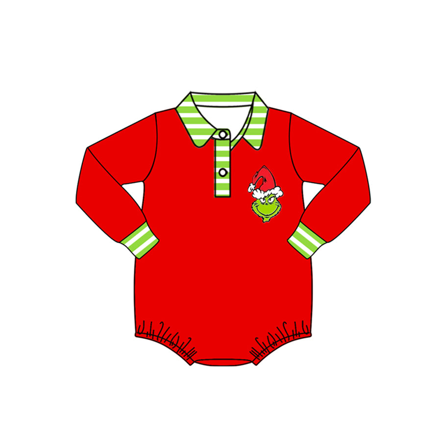 5.31 custom each style moq 5eta 4-6week Sibling Sister Christmas red boys outfits and romper match family design