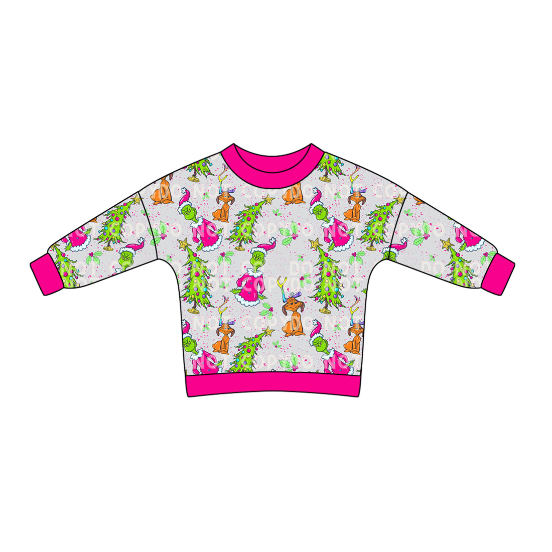 8.7 custom each style moq 5 eta 4-6week baby girls clothes Christmas rose red long sleeve top
