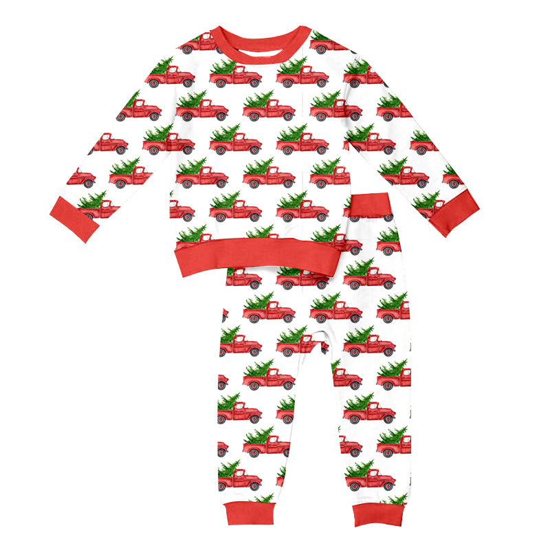 6.10 custom each style moq 5eta 4-6week Sibling Sister Christmas boy sets 1 and sets 2 match family design