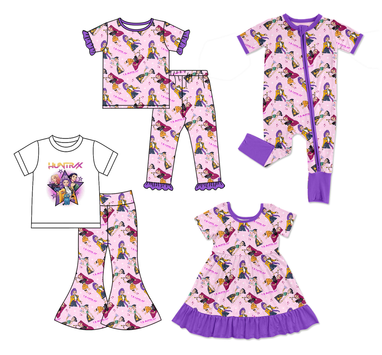 25.10.11 custom each style moq 5 eta 6-8week Sibling Sister baby short sleeve pants sets 2 and romper and dress match design