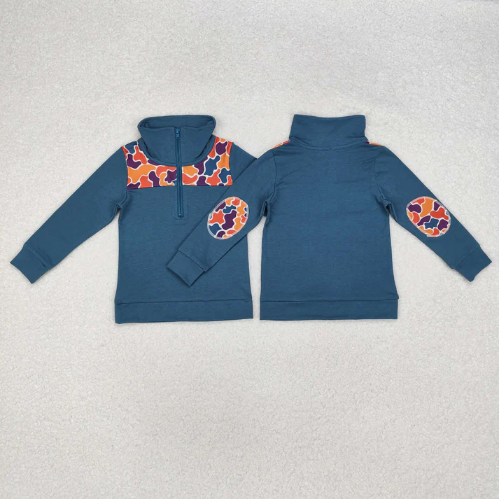 RTS NO MOQ Sibling Baby boy girl clothes pullover long sleeve tops