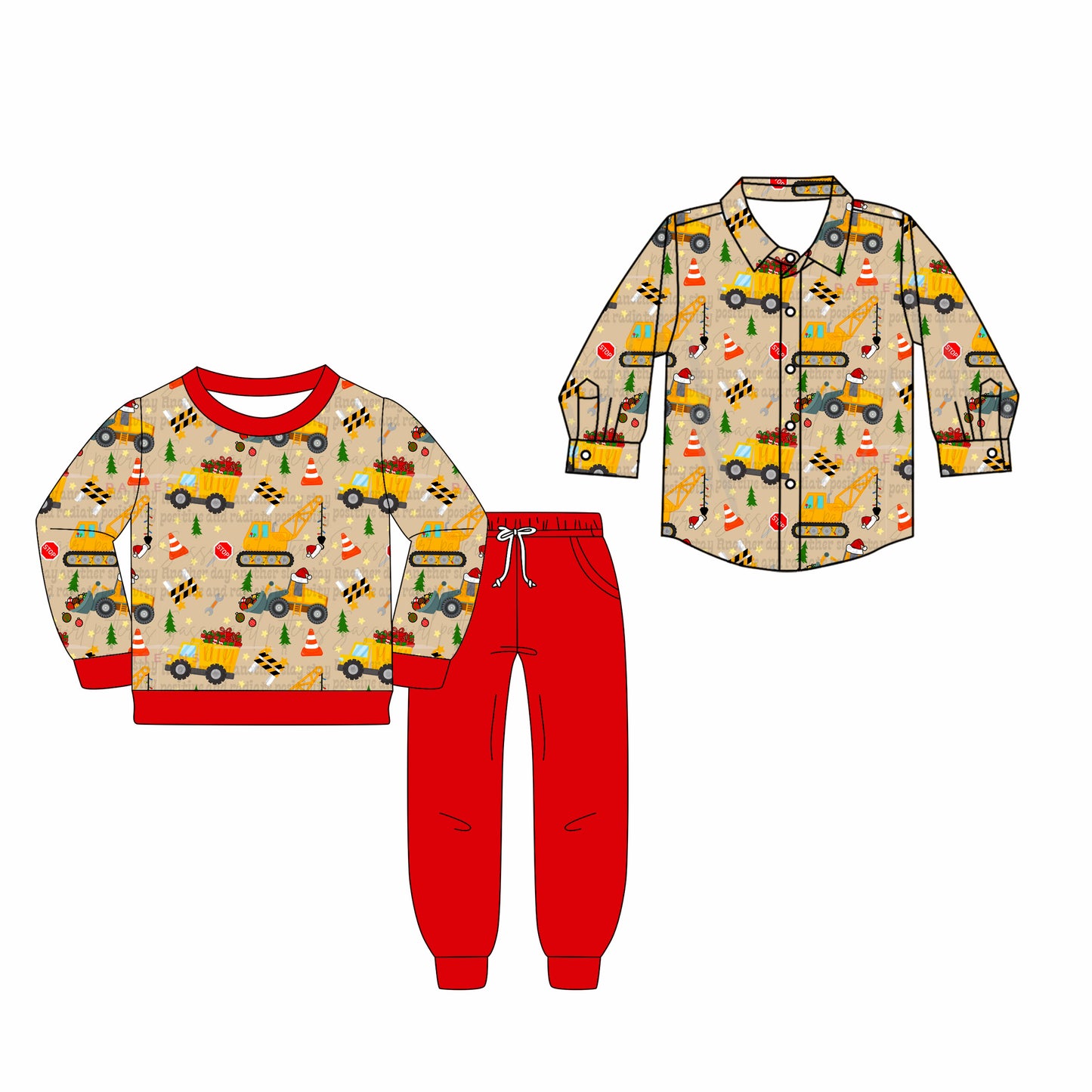 25.5.19 custom each style moq 5eta 4-6week Sibling Sisters baby boy long sleeve pants sets and top match family design