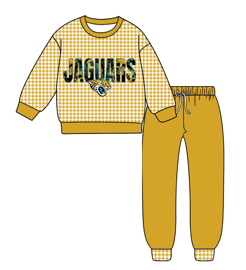 Custom moq 8 mix size milk silk summer teams baby girl clothes khaki long sleeve pants sets-25.9.29