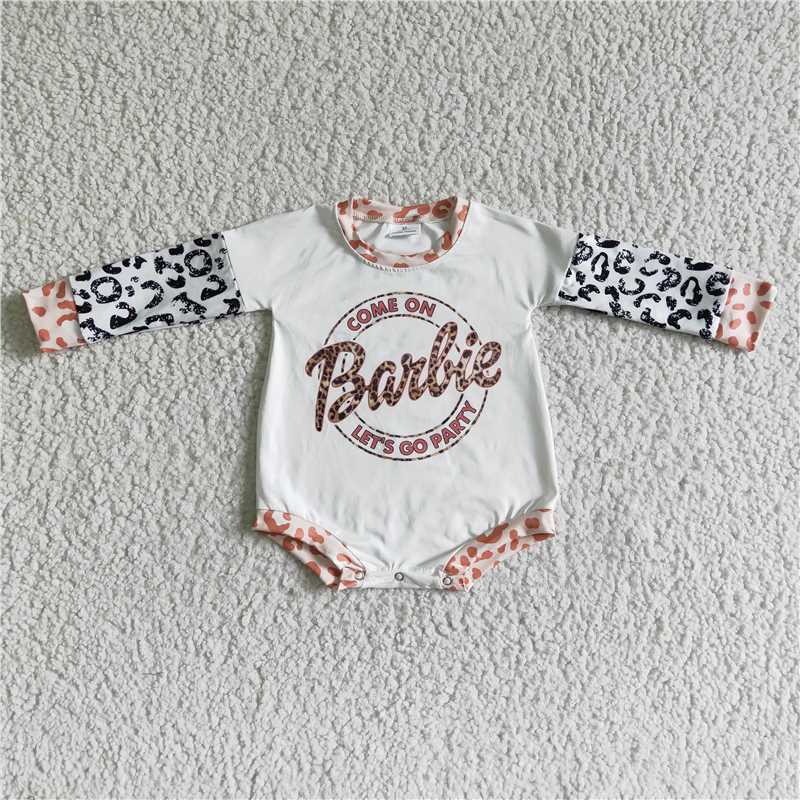 SALES NEW Baby girls western party long sleeve rompers