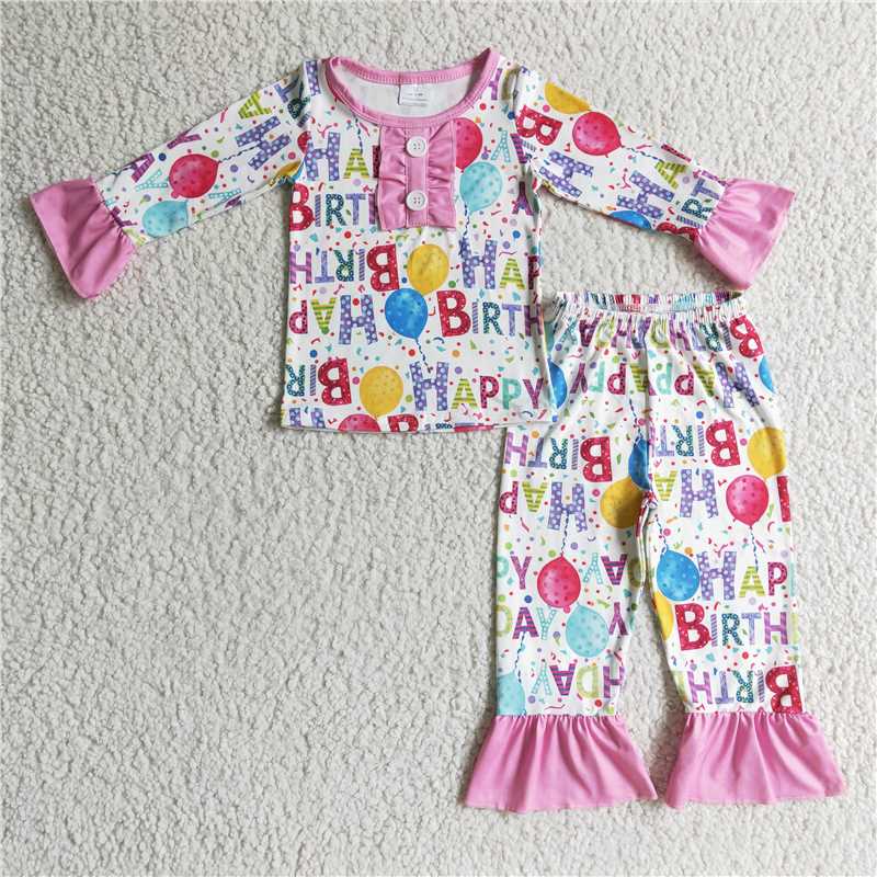 RTS NO MOQ BLP0142 GLP0347 Balloon-Letter Pleated Button Long Sleeve Suit