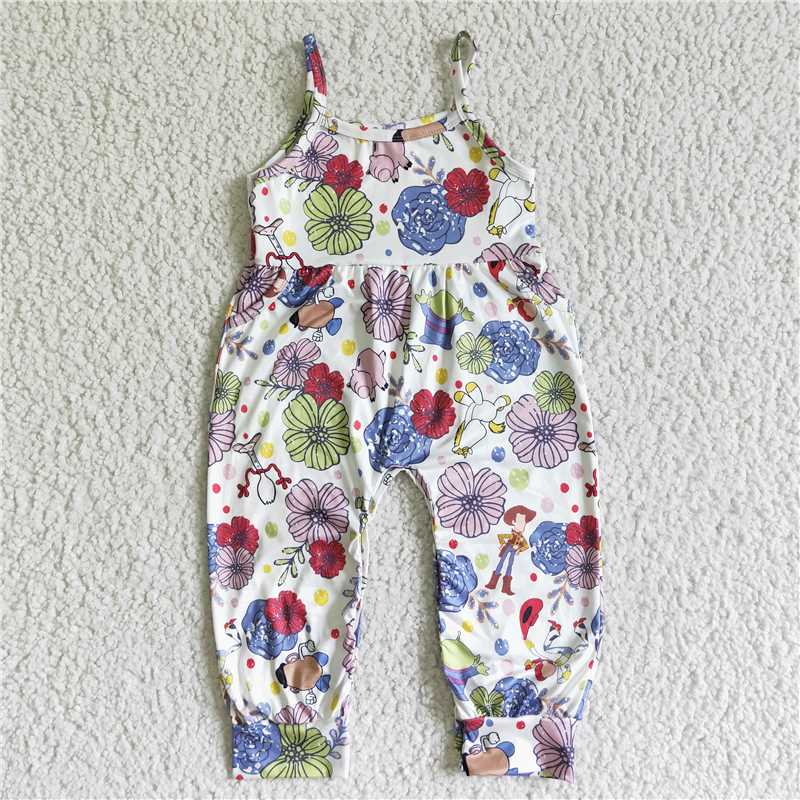 SALES NEW Baby Girls Toy Flower Jumpsuits Rompers Soft Cotton Romper Bodysuit for Newborn Photography Props Infant Clothing