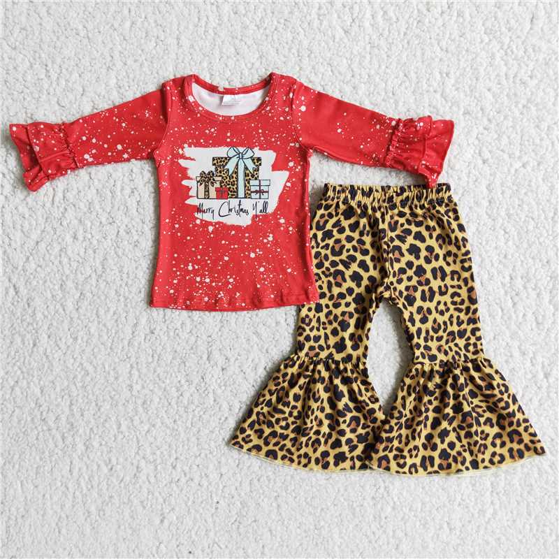 SALES NEW Christmas present leopard set