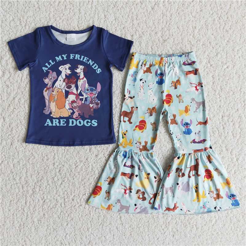 SALES NEW Baby Girls Dog Friends Bell Sets Cute And Fashionable Accessory for Infants