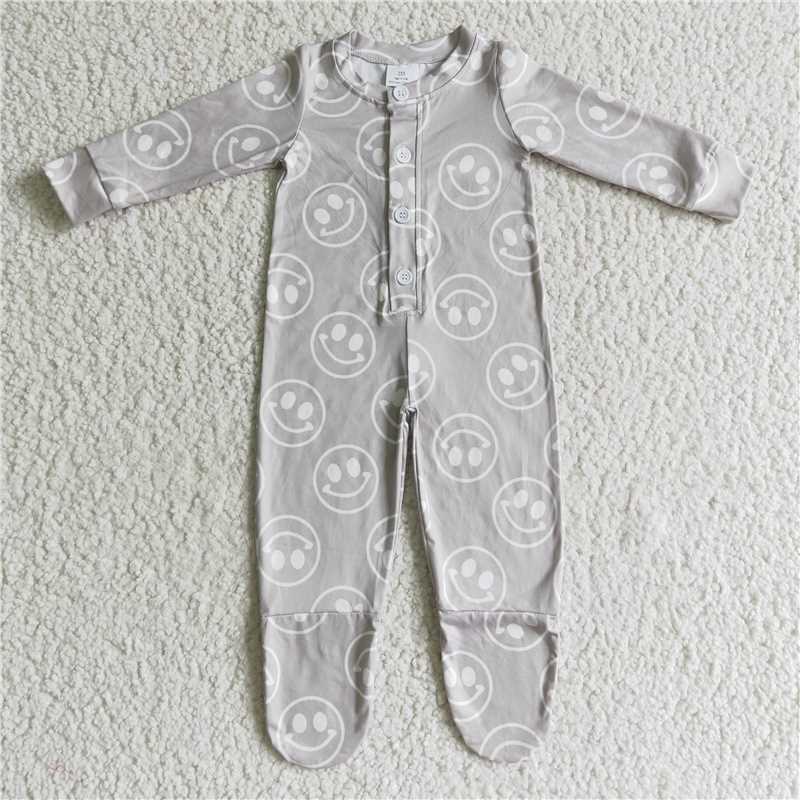 SALES NEW Baby girls smile long sleeve rompers