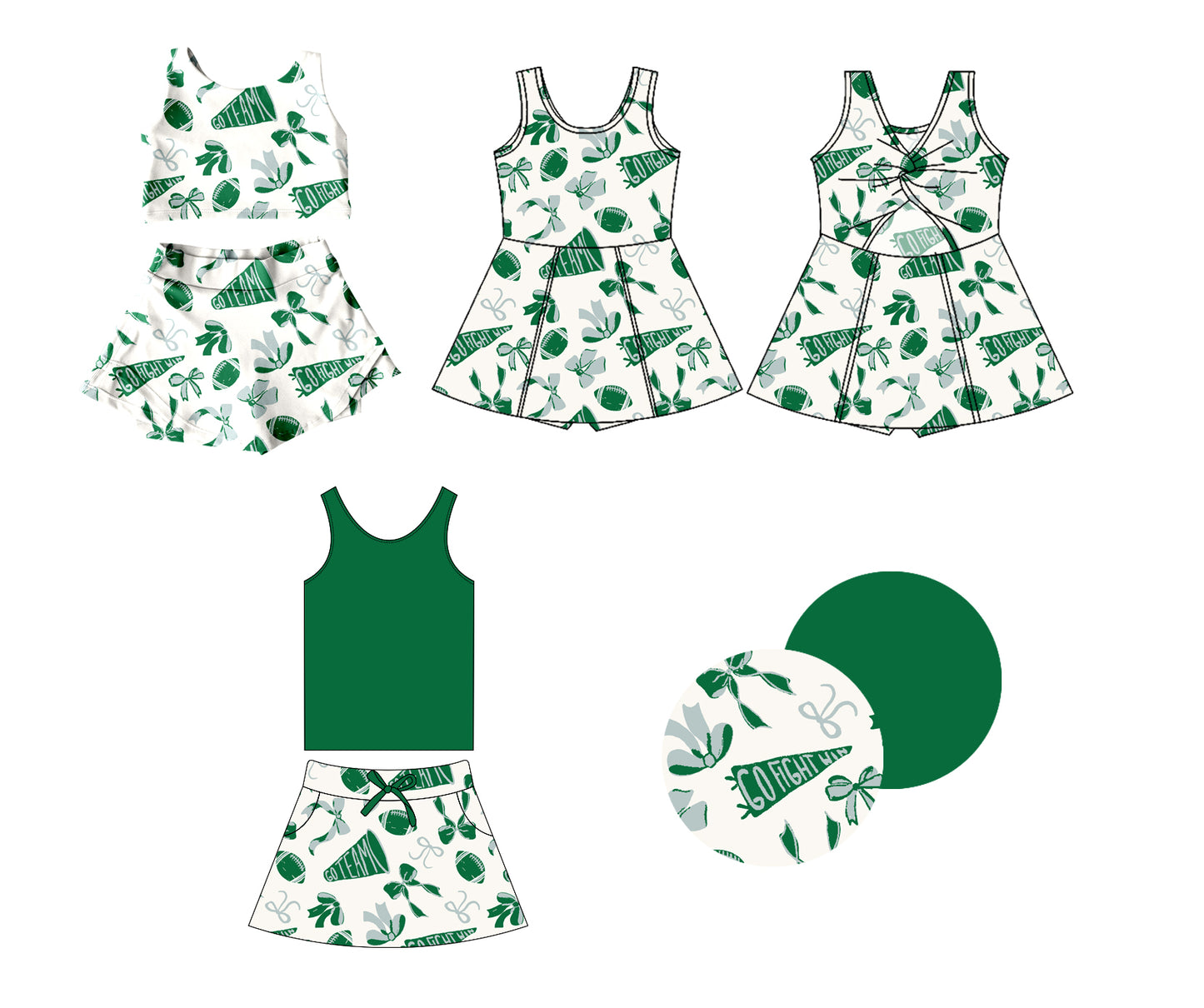 1.16 custom each style moq 5eta 4-6week Sibling Sisters rugby bow baby girl short sleeve shorts sets and dress and rompers match family design