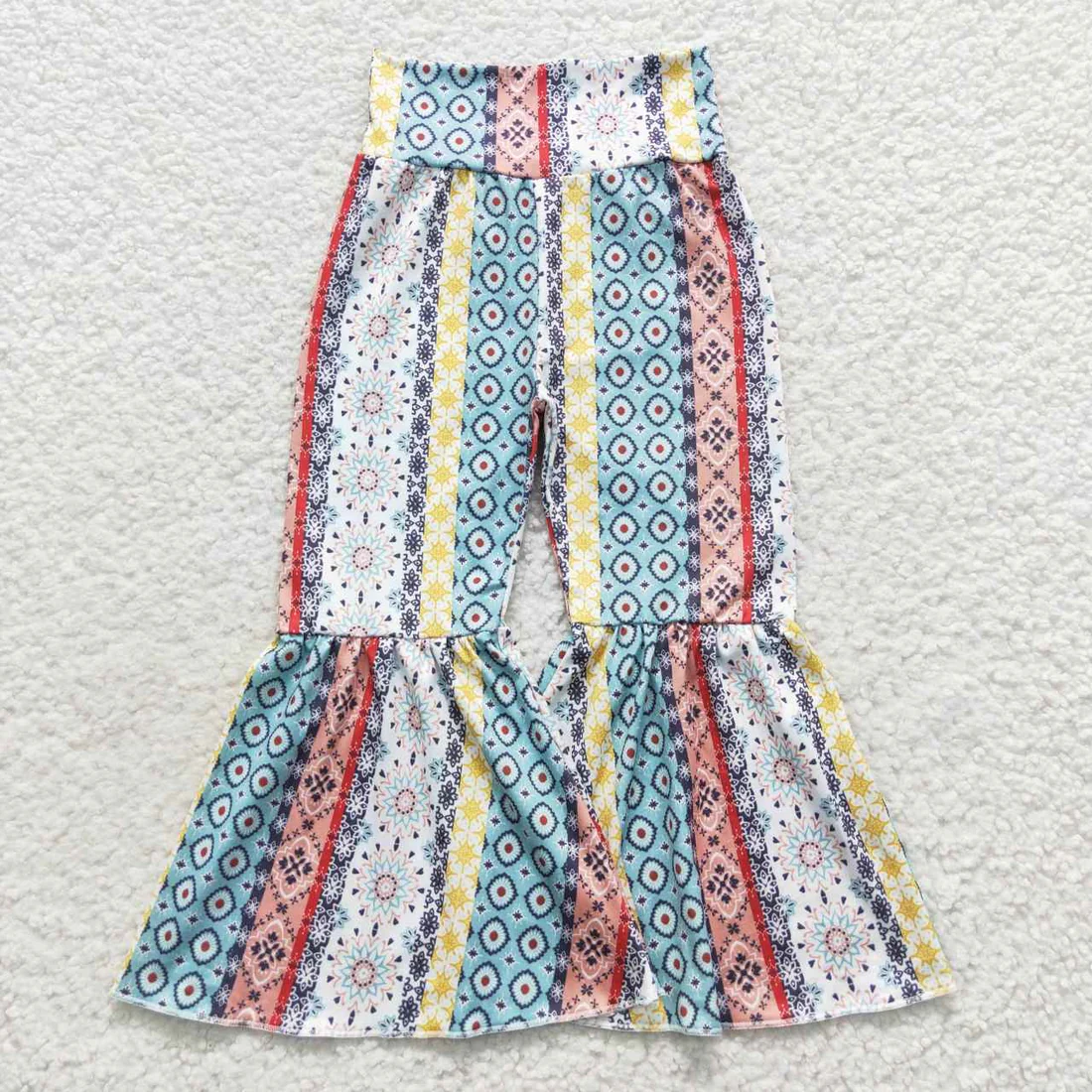 RTS NO MOQ Sibling Baby girls clothes Summer long pants
