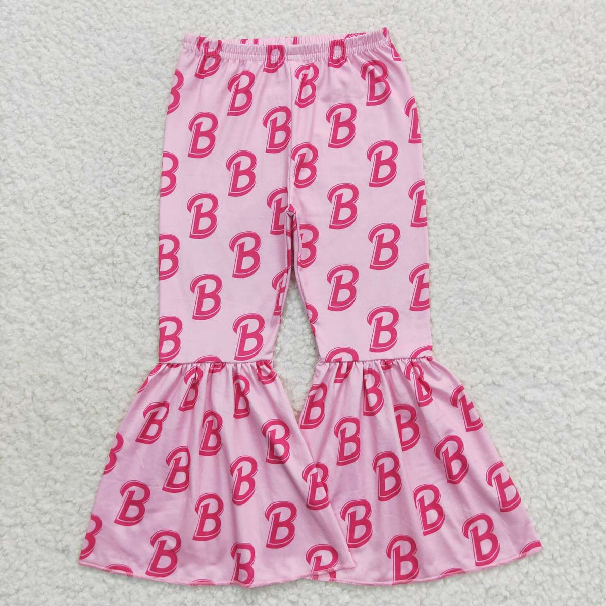 P0306 B Cute Clothes letter pink trousers